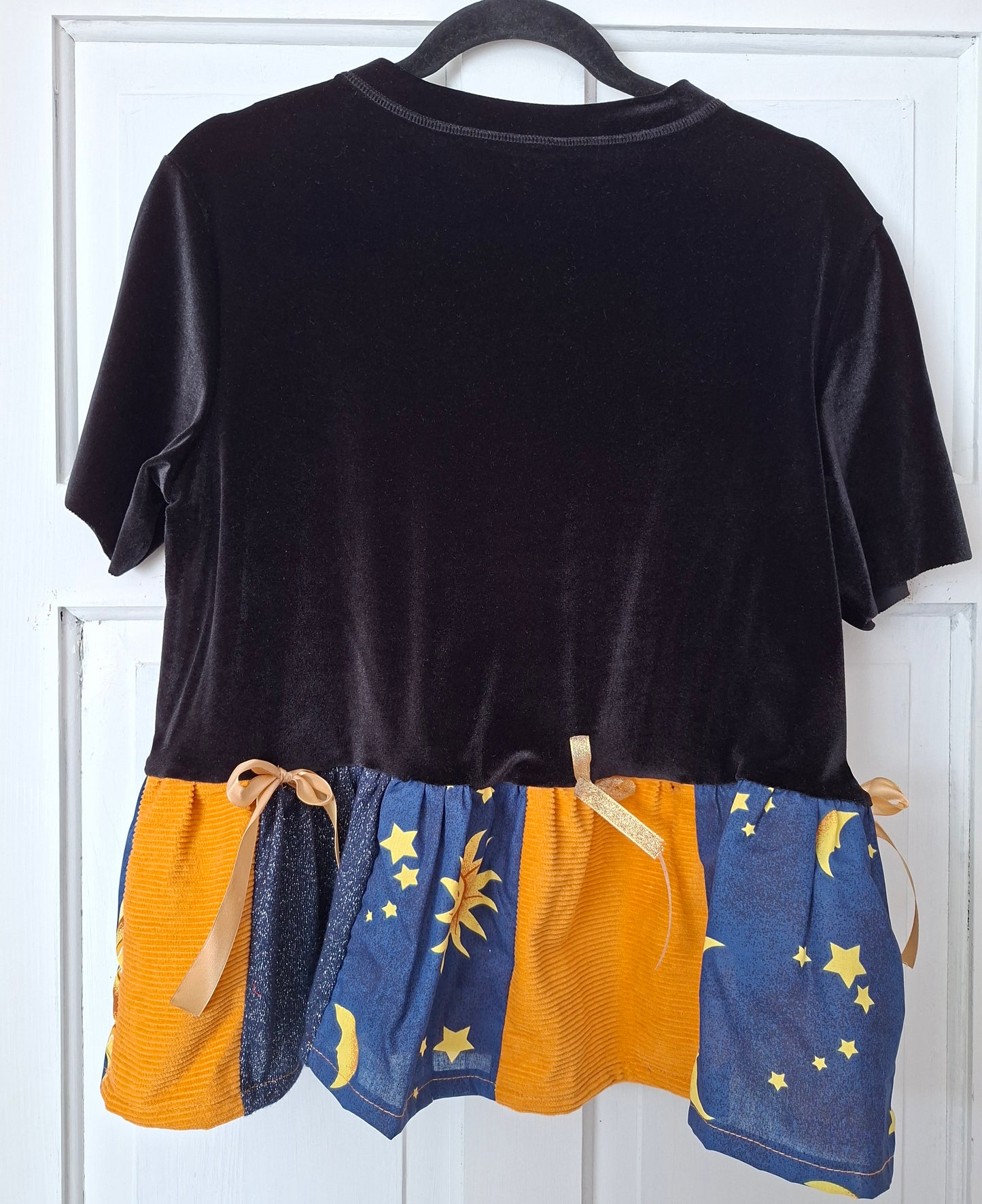 Reworked Velvet Top - Size 12/14