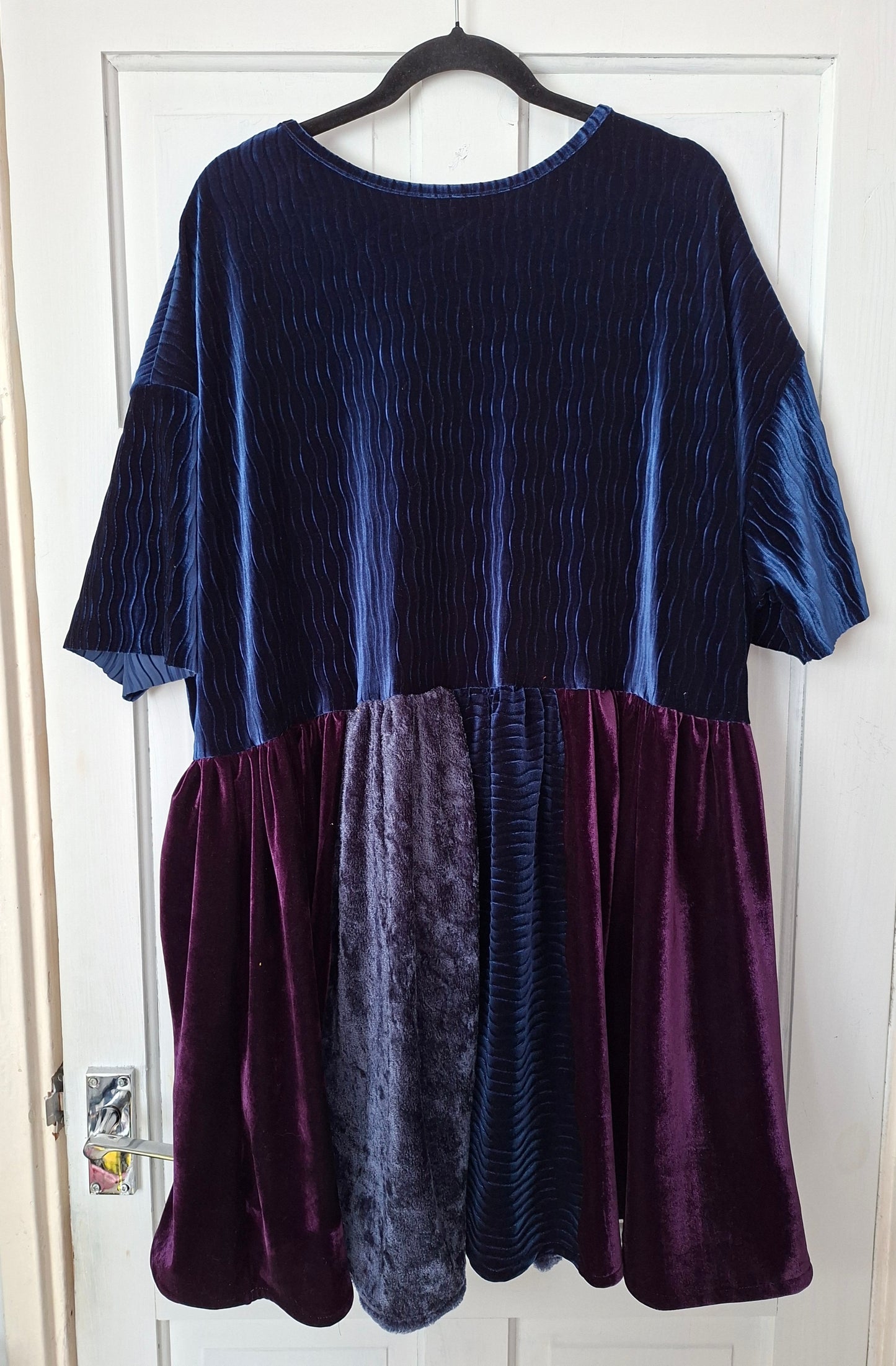 Moon and Sun Patchwork Dress - Size 24-26