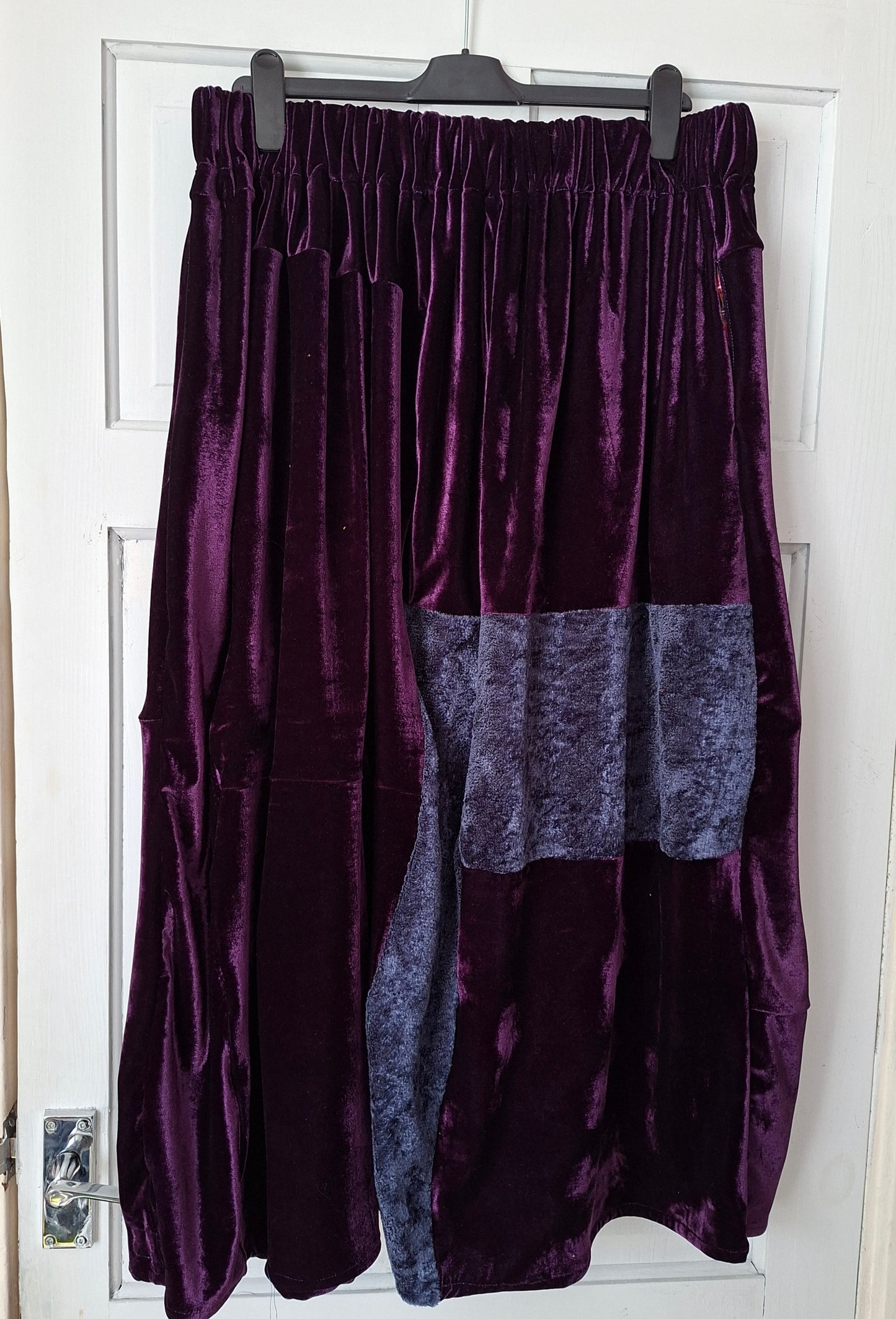 Swirl Patchwork Midi Skirt - 16-18