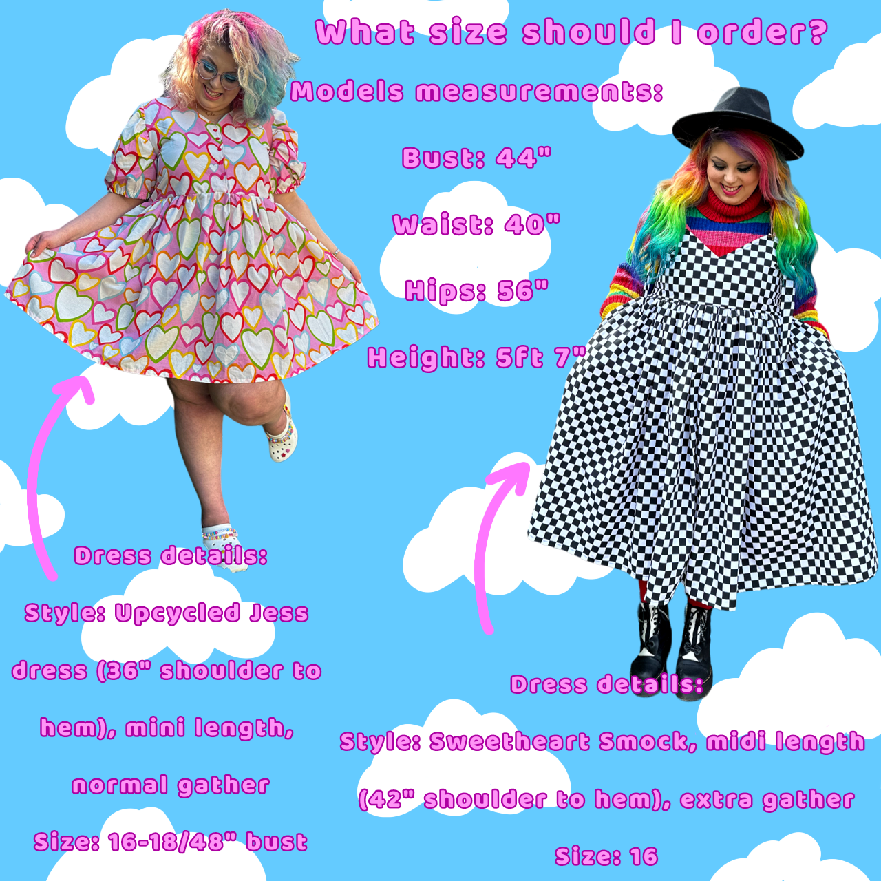 Made To Order Puff Sleeve Smock Dress *Choose Your Fabric and Length*