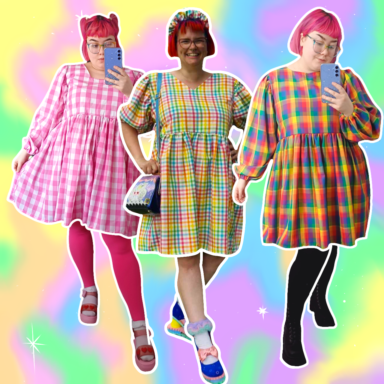 Made To Order Puff Sleeve Smock Dress *Choose Your Fabric and Length*