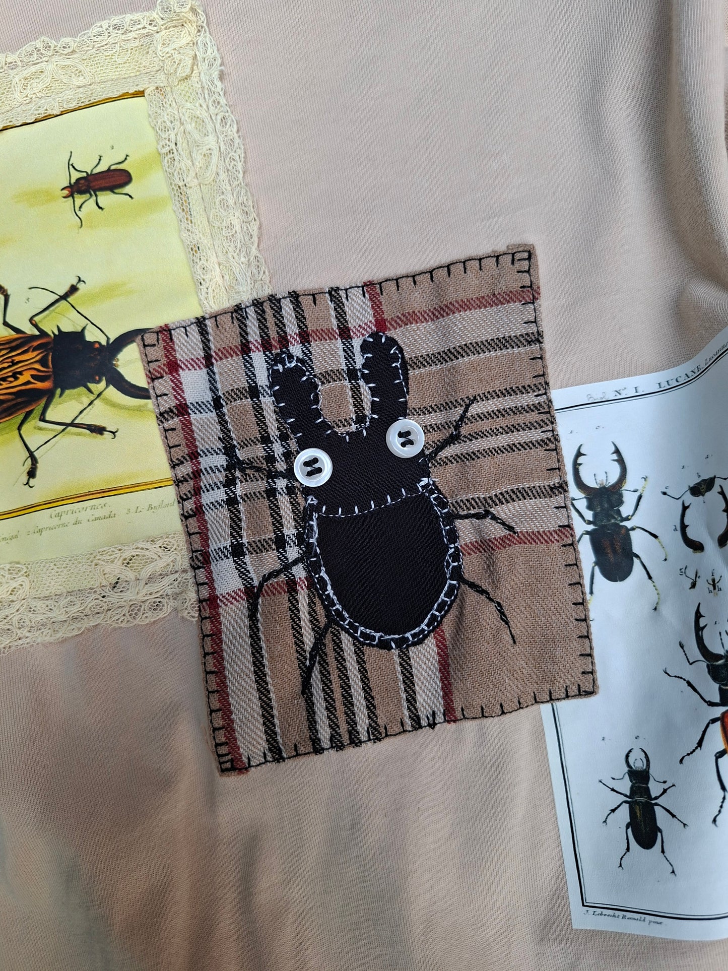 Beige Beetle Study Tee - Size 12-14