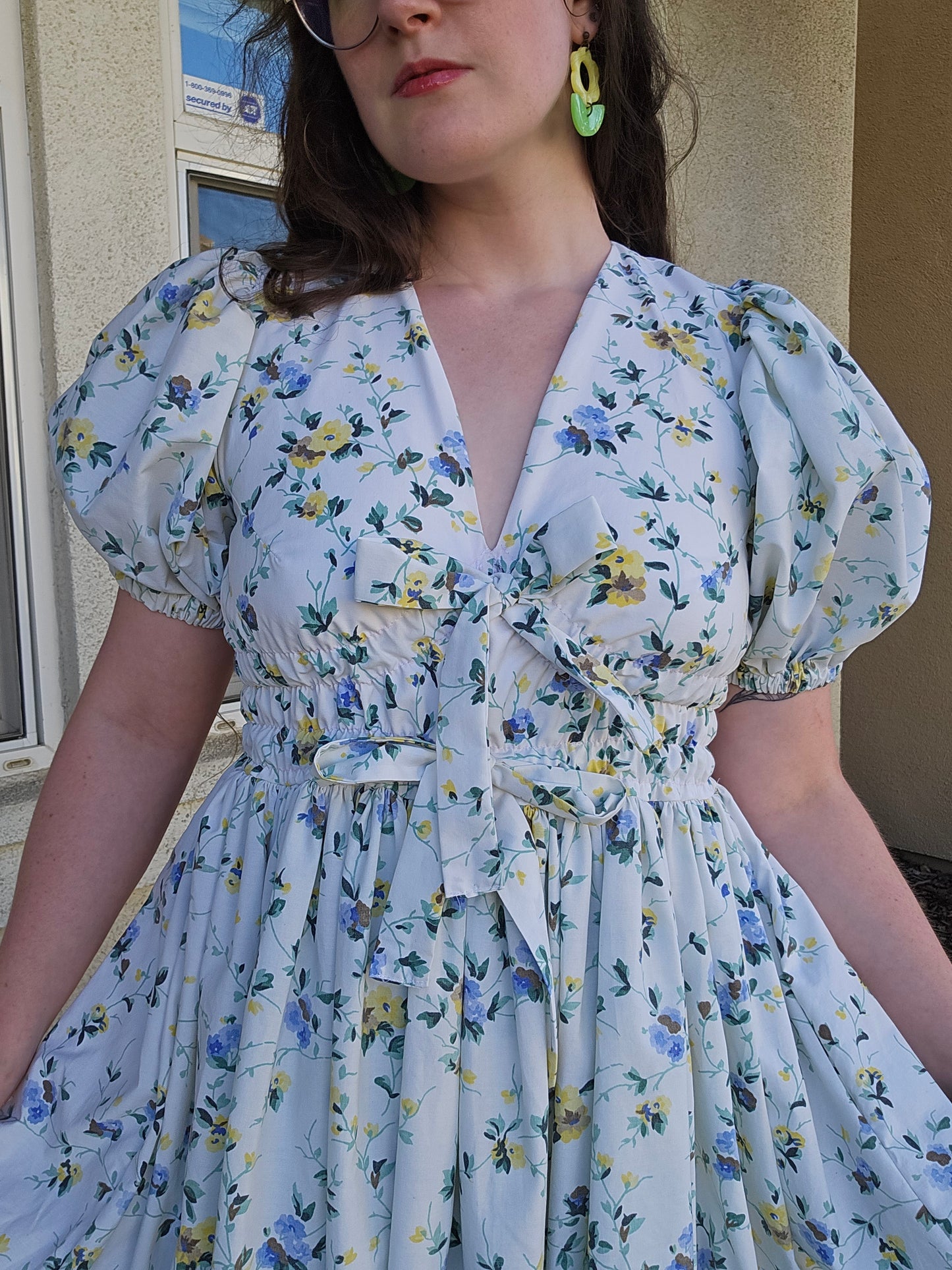 The Whimsical Dress - PDF Sewing Pattern A4/US LETTER/A0 (Do not buy if in EU)