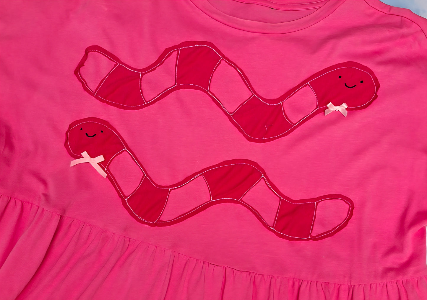 Double Worm *APPLIQUE ADD ON*