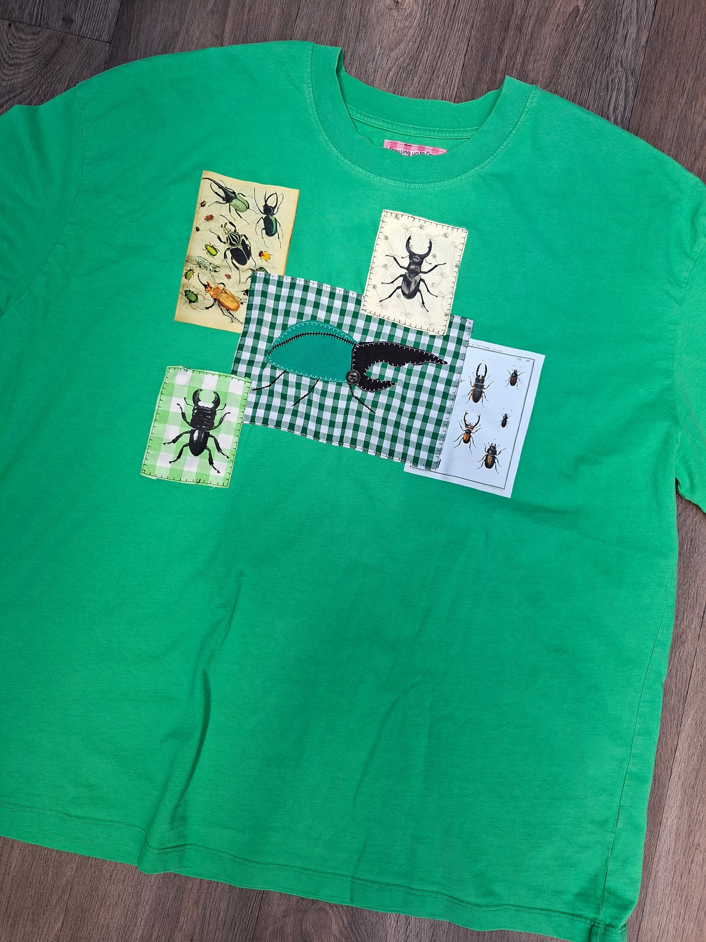 Green Beetle Study Tee - Size 24-26