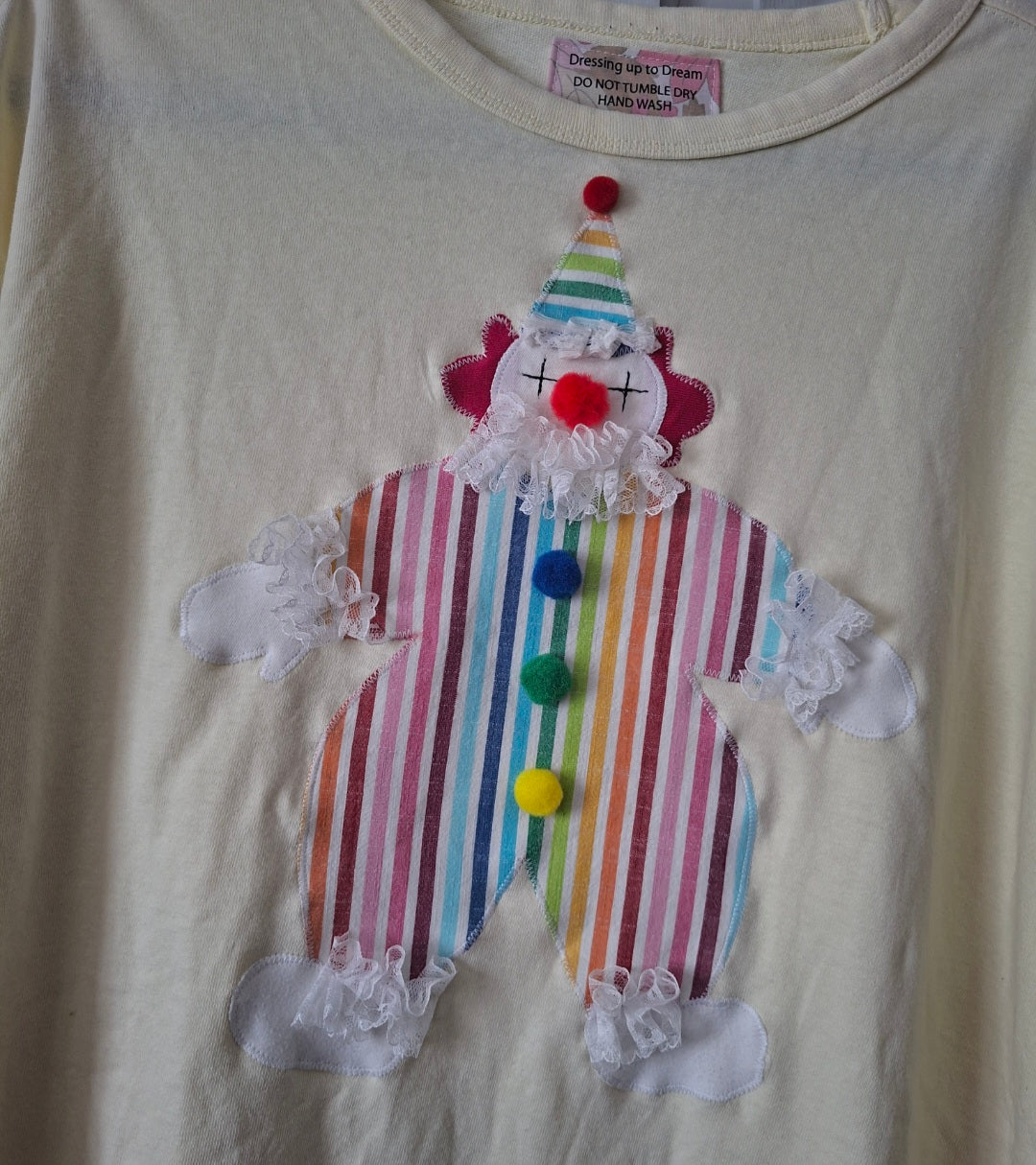 Rainbow Clown Tee - Size 22-24