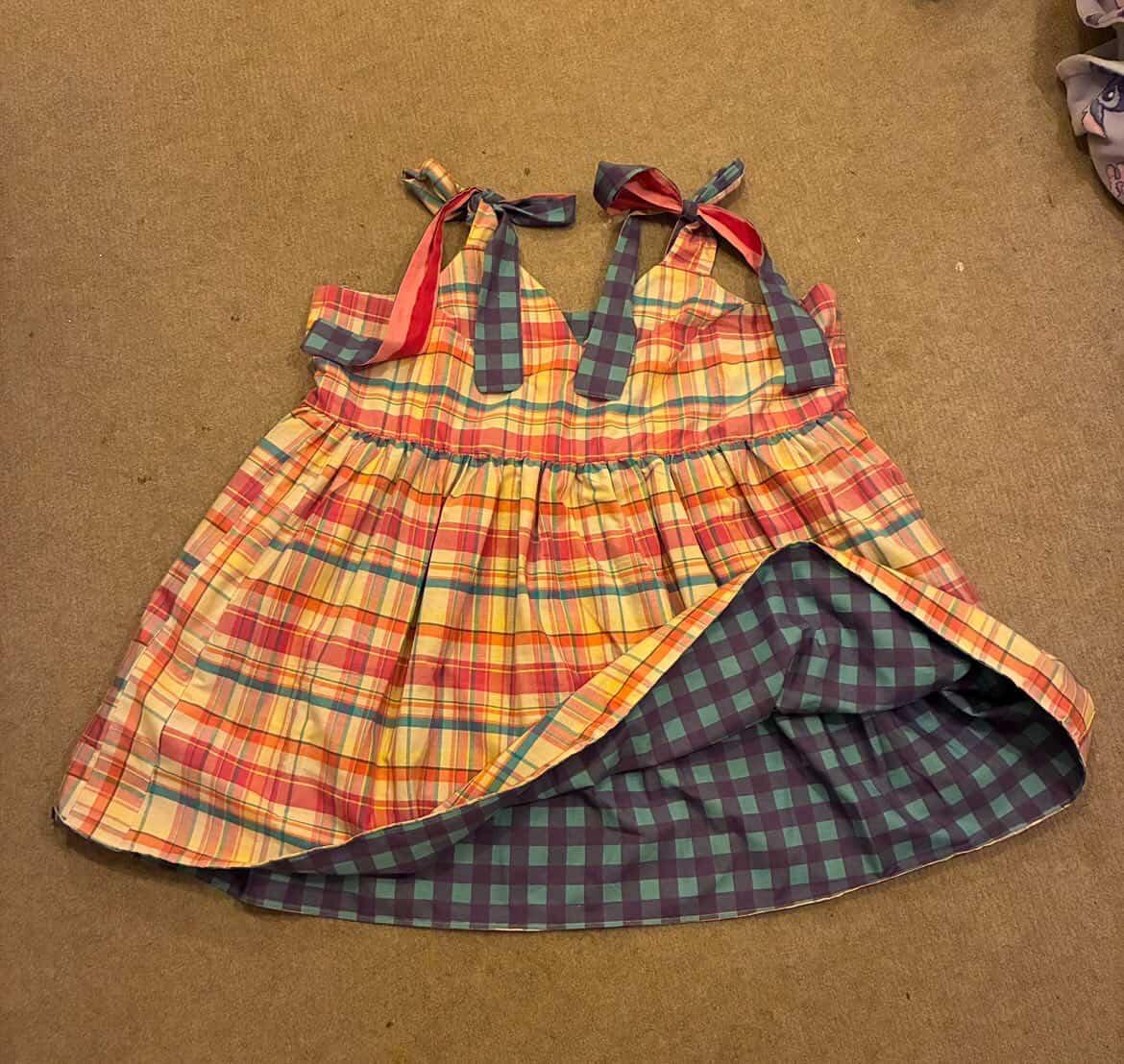 *ADD ON FOR SWEETHEART DRESS SEWING PATTERN* Reversible Instructions PDF