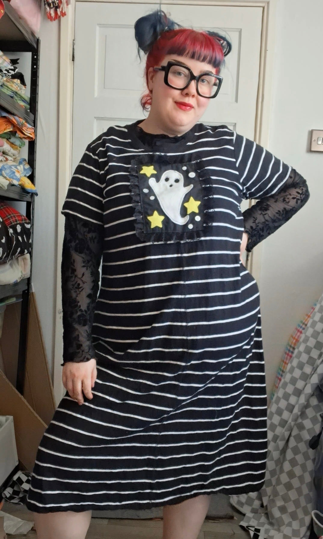Reworked Ghostie Dress - Size 20-22