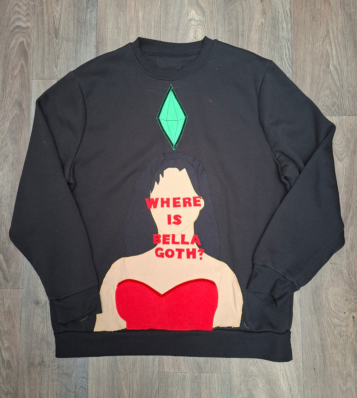 Where Is Bella Goth? Sweatshirt - Size 20-22