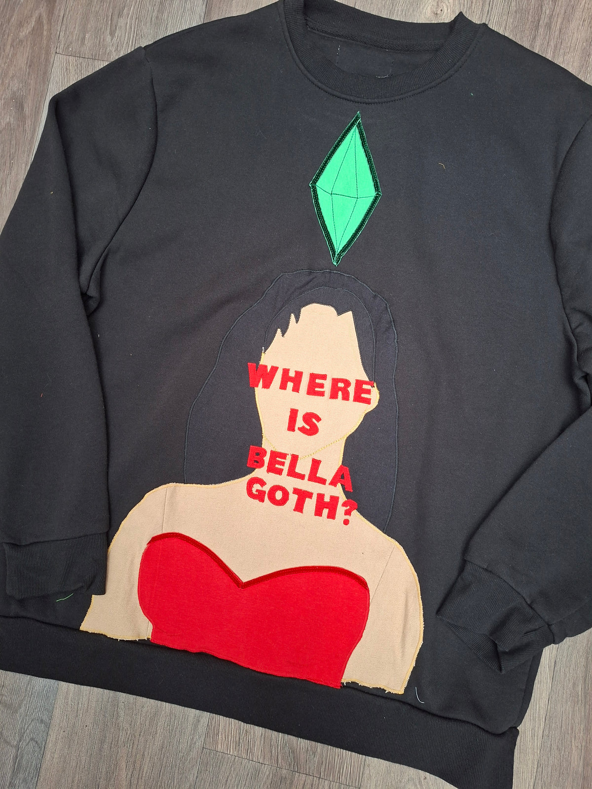 Where Is Bella Goth? Sweatshirt - Size 20-22