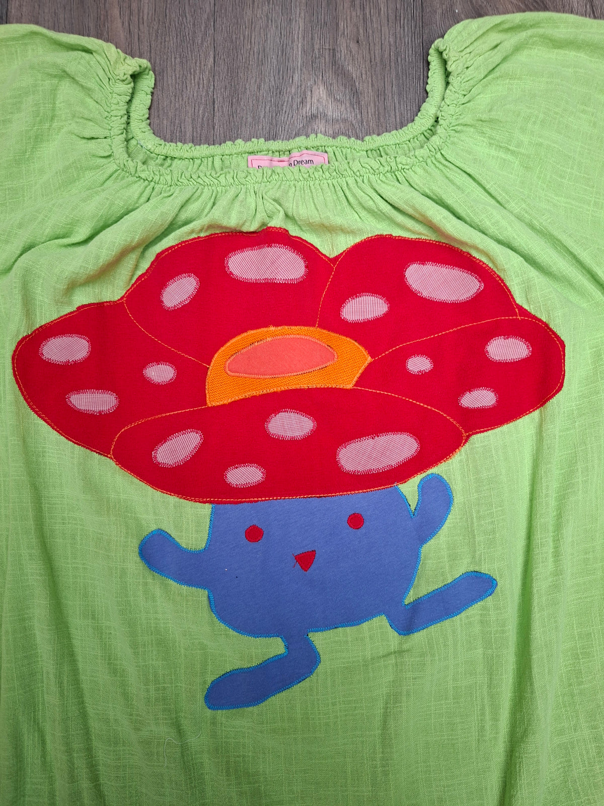 Blue Pocket Monster Dress - Size 24-26