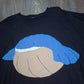 Whale Pocket Monster T Shirt - Size 28-30