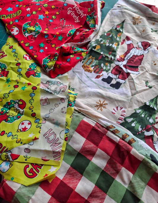 Made to Order Patchwork Dress - Christmas