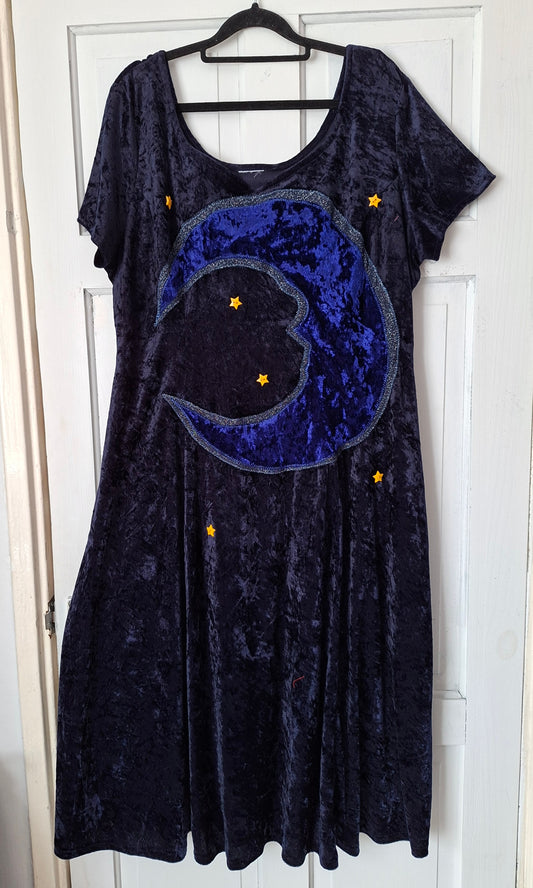 Reworked Moon Dress - Size 18/20