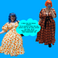 The Whimsical Dress - PDF Sewing Pattern A4/US LETTER/A0 (Do not buy if in EU)