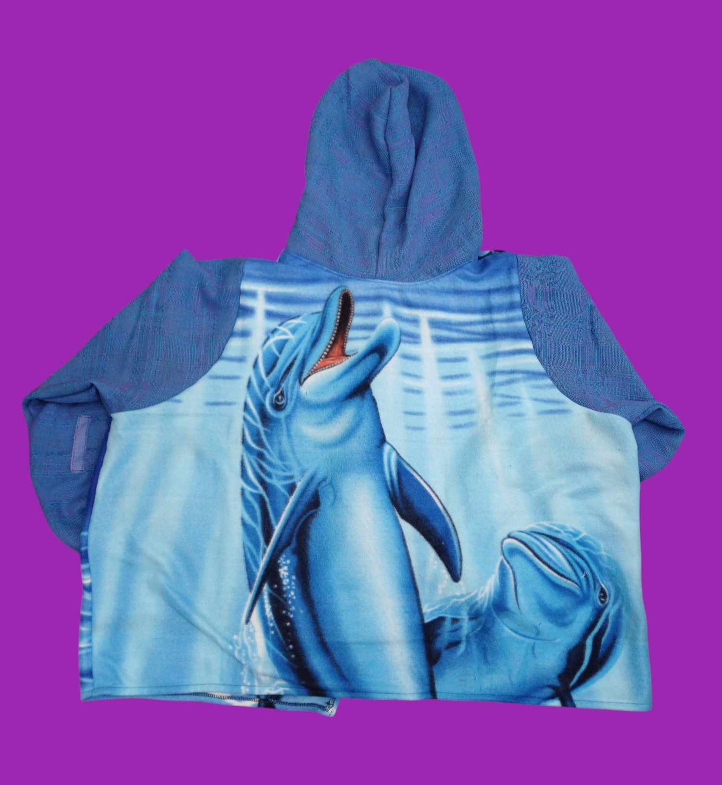 Dolphin Upcycled Jacket- Size 18-20