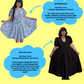 The Whimsical Dress - PDF Sewing Pattern A4/US LETTER/A0 (Do not buy if in EU)