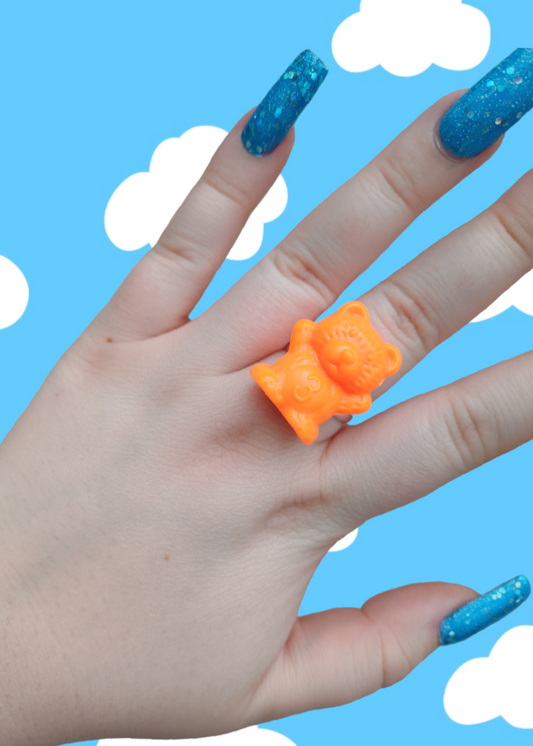 Teddy Ring - Orange