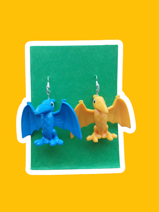 Pterodactyl Earrings