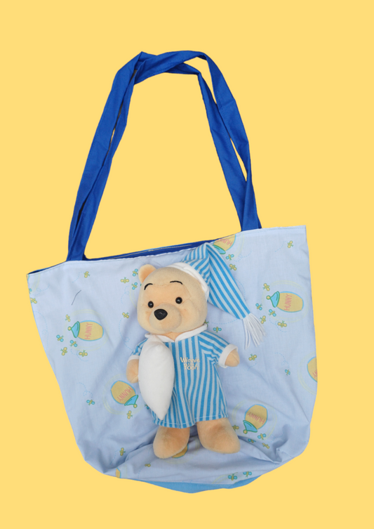 Sleepy Bear Teddy Tote