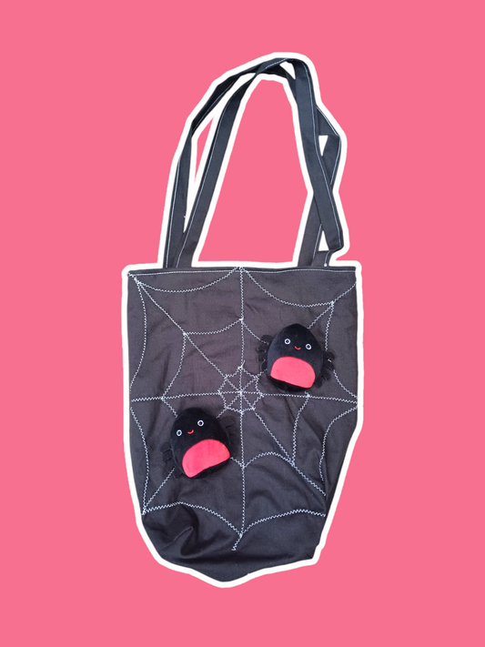 Squishy Spiders Teddy Tote