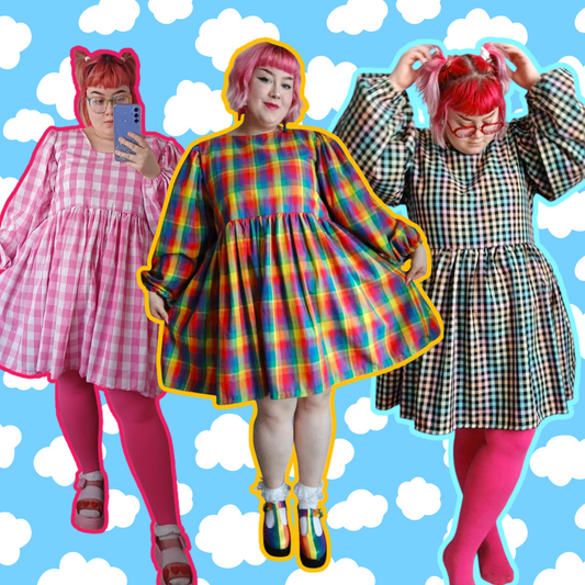 Made To Order Puff Sleeve Smock Dress *Choose Your Fabric and Length*