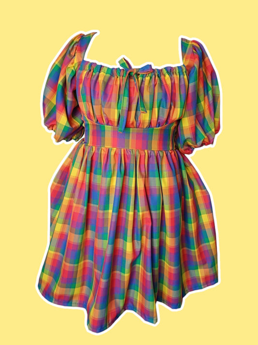 Made To Order Milkmaid Dress *Choose Your Fabric and Length*