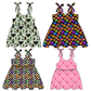 Halloween Custom Print Sweetheart/Cami Smock Dress