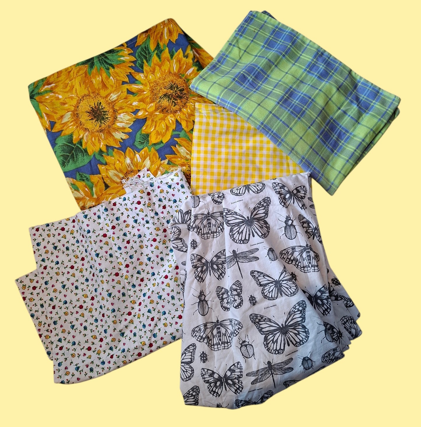 Made to Order Patchwork Dress - Flowers n Butterflies