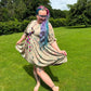 The Whimsical Dress - PDF Sewing Pattern A4/US LETTER/A0 (Do not buy if in EU)
