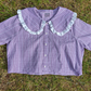 Reworked Purple Shirt - Size 18