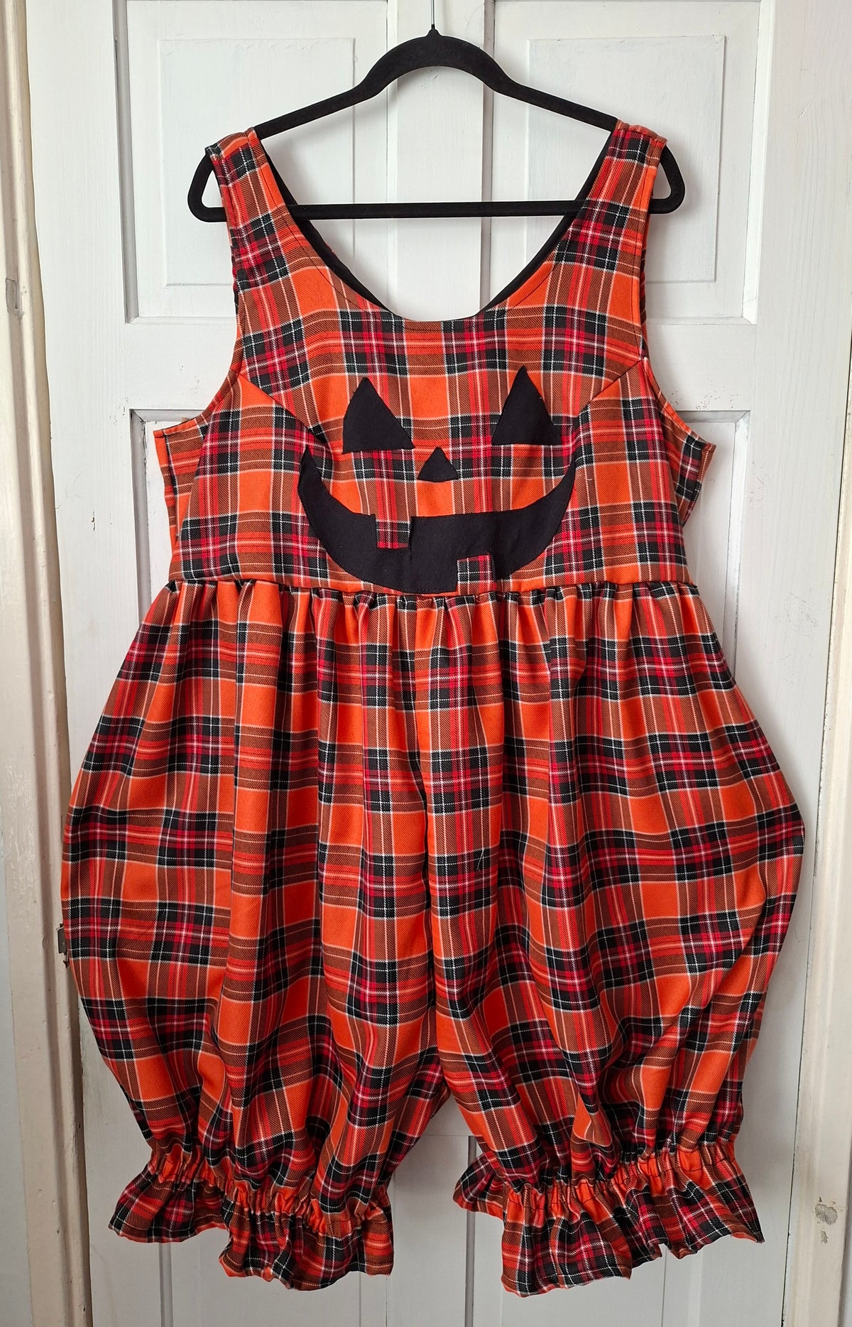 Pumpkin Short Bloomer Playsuit - Size 16-18
