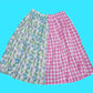 Made to Order Patchwork Skirt - Pinks and Reds