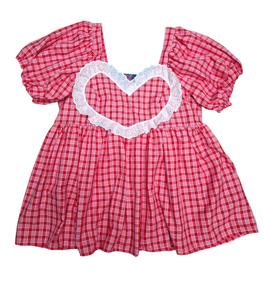 Made To Order Valentines Sweetheart Dress *Choose Your Fabric and Length*