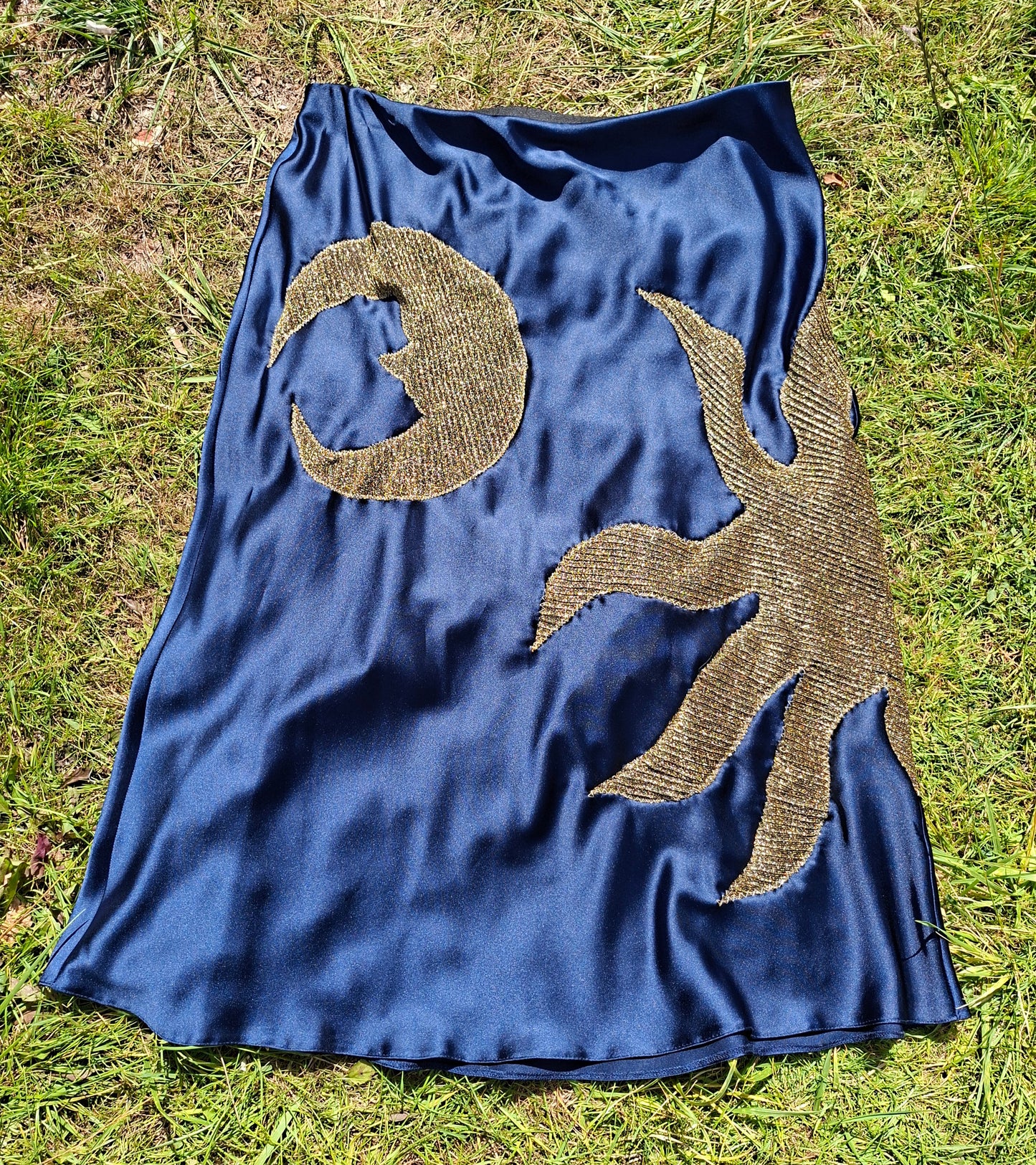 Reworked Silky Skirt - 20-22
