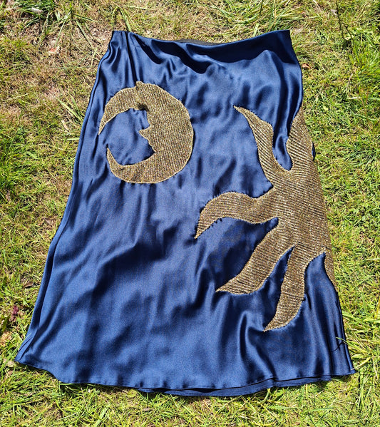 Reworked Silky Skirt - 20-22