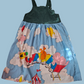 Mr Men reworked Pinafore - Size 14 (B GRADE)