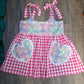 Gingham Sweetheart Dress - Size 20