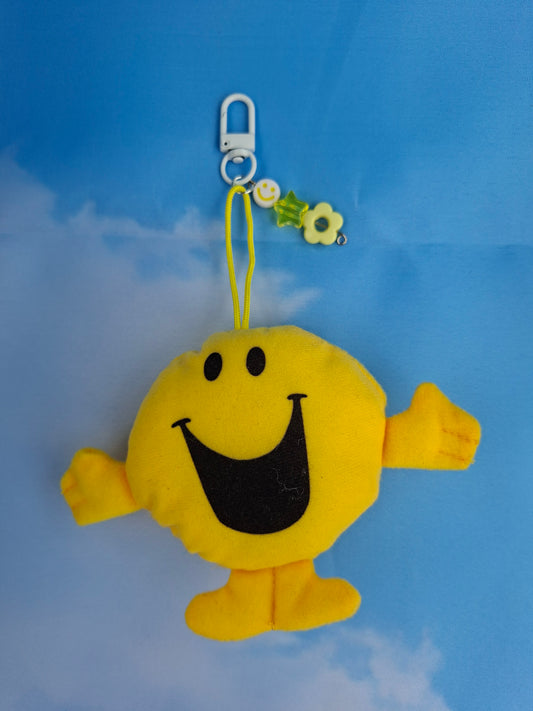 Happy bag charm