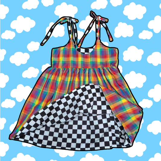 Made To Order REVERSIBLE Cami Smock Dress *Choose Your Fabrics and Length*
