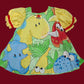 Dino Upcycled A Line Dress - Size 20-22