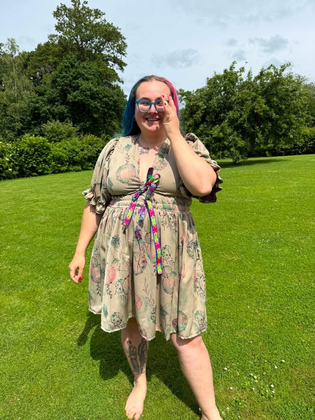 The Whimsical Dress - PDF Sewing Pattern A4/US LETTER/A0 (Do not buy if in EU)