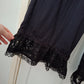 Upcycled Black Lace Bloomers - Size 20-22