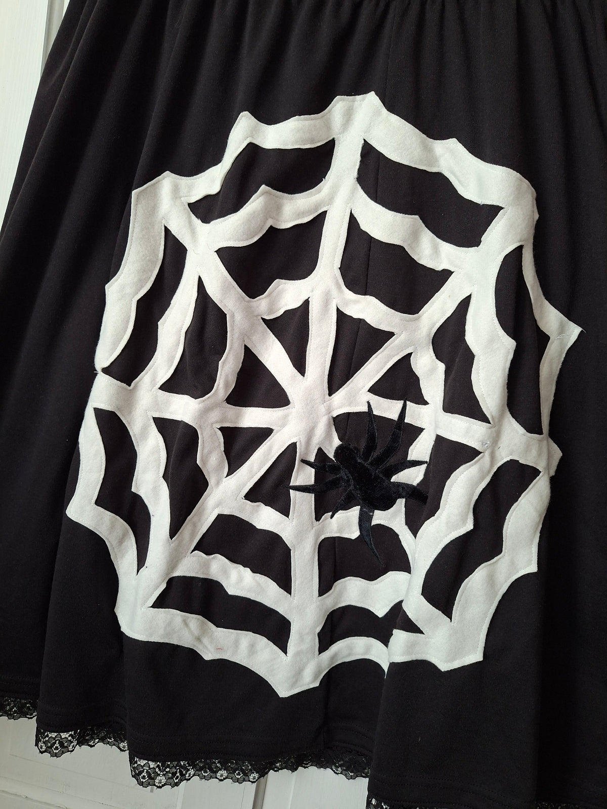 Reworked Spider Skirt - Size 24-26