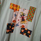 Upcycled Patchwork Sleeve Sweatshirt- Size 28/30
