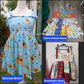 Made to Order Patchwork Dress - Clowns