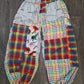 Patchwork Dino Trousers- Size 16-18