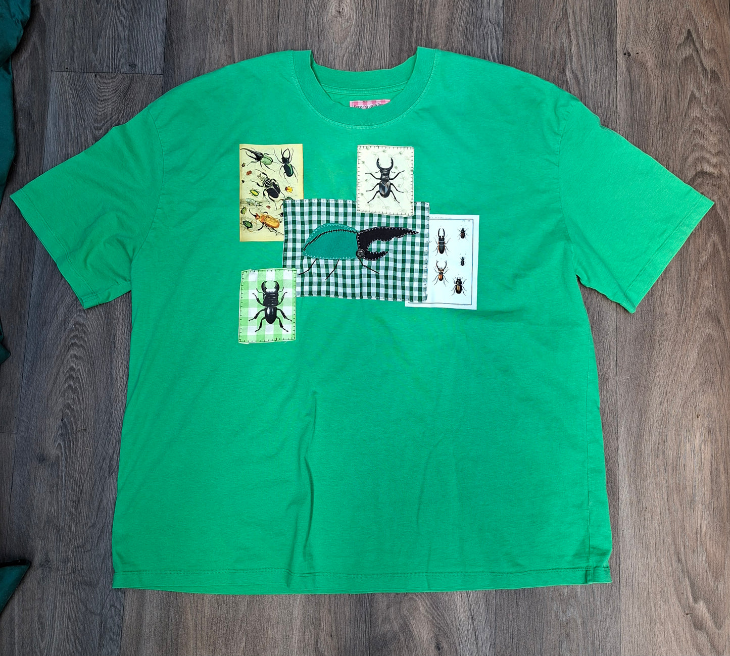 Green Beetle Study Tee - Size 24-26