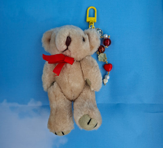 Teddy bag charm