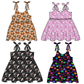 Halloween Custom Print Sweetheart/Cami Smock Dress